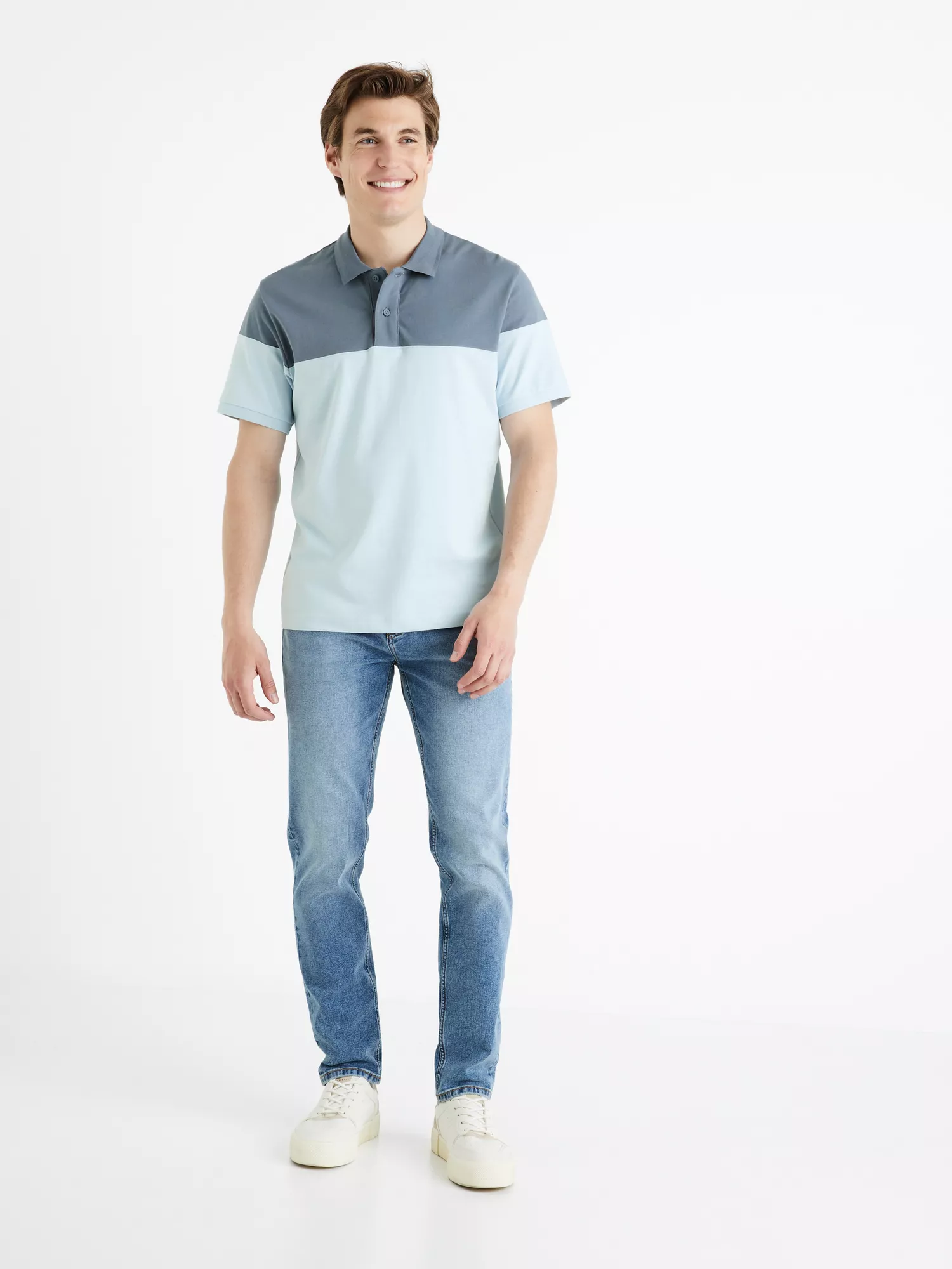 Džínsy slim C25 Foslim (4) Džínsy slim C25 Foslim (4)
