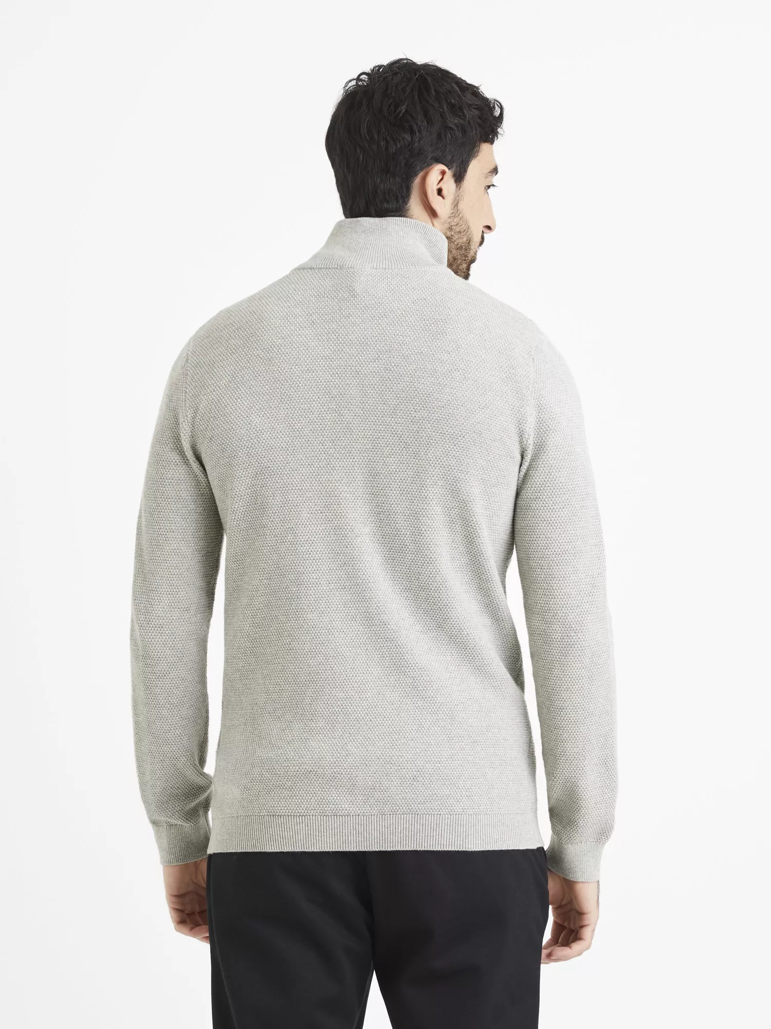 Sveter s golierom na zips Velim (2) Sveter s golierom na zips Velim (2)