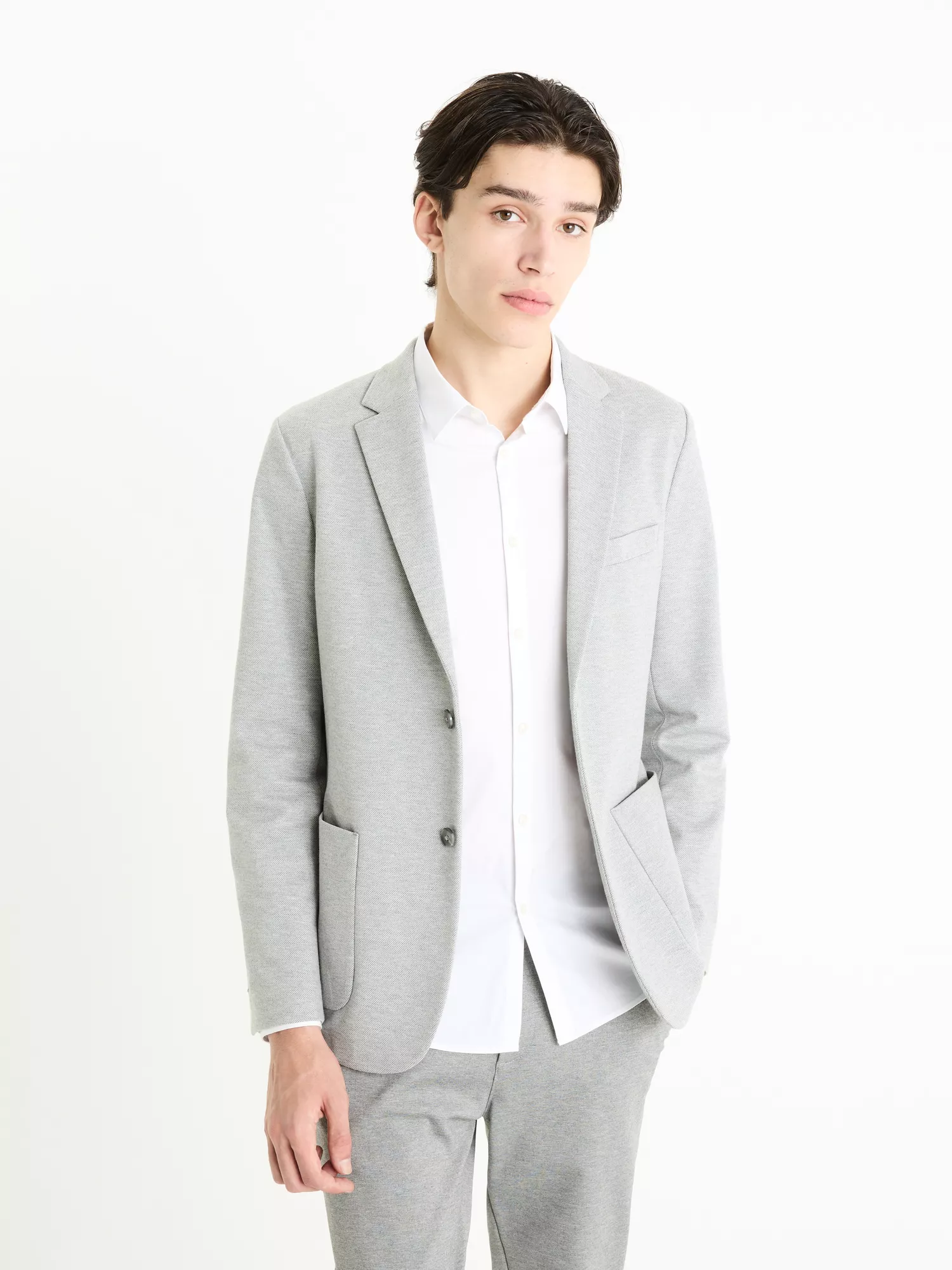 Úpletový blazer Dujess1 (1) Úpletový blazer Dujess1 (1)