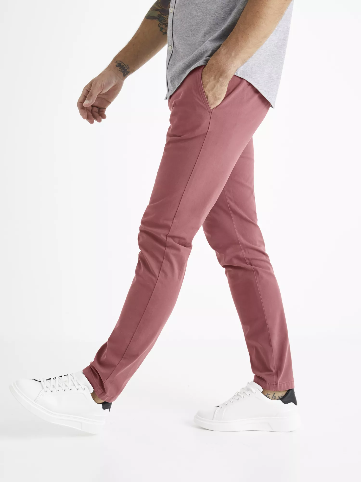 Nohavice chino slim Tocharles (3) Nohavice chino slim Tocharles (3)
