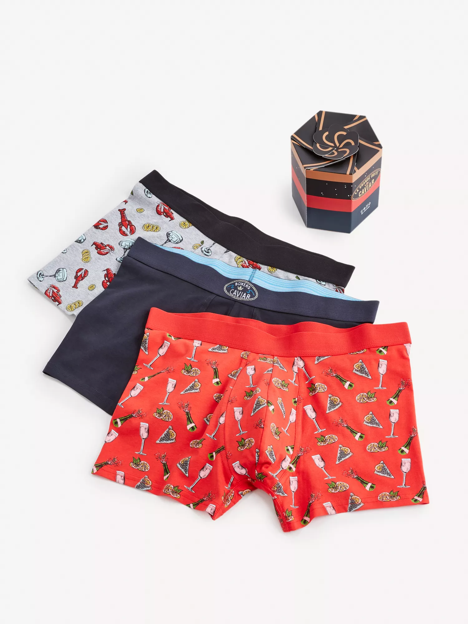 Darčekové balenie boxerky, 3 kusy (1) Darčekové balenie boxerky, 3 kusy (1)