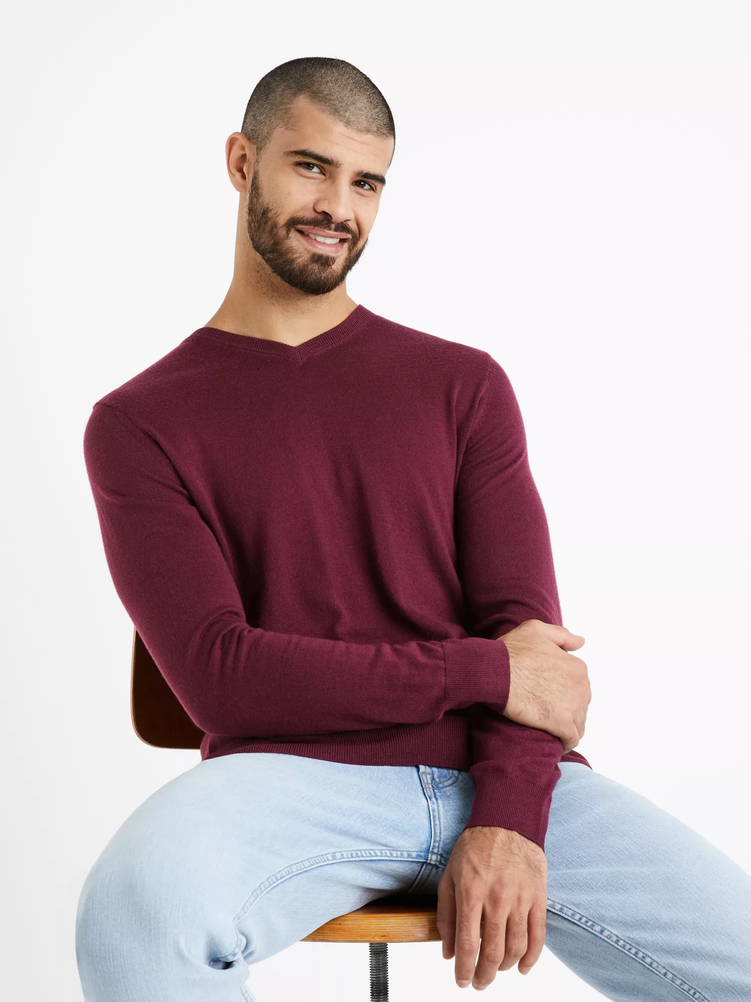 Vlnený sveter Semeriv merino (1) Vlnený sveter Semeriv merino (1)