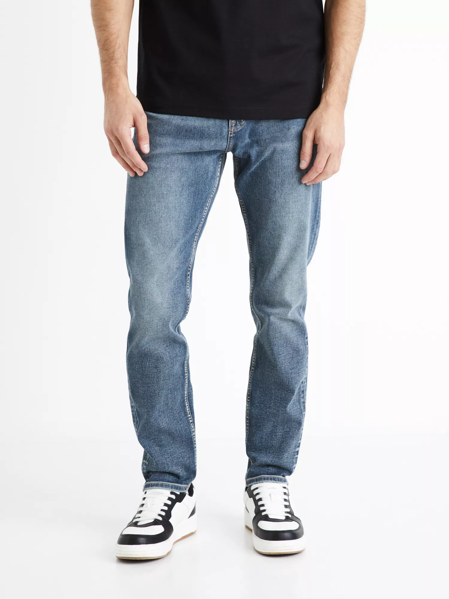Džínsy C25 slim Foslim (1) Džínsy C25 slim Foslim (1)