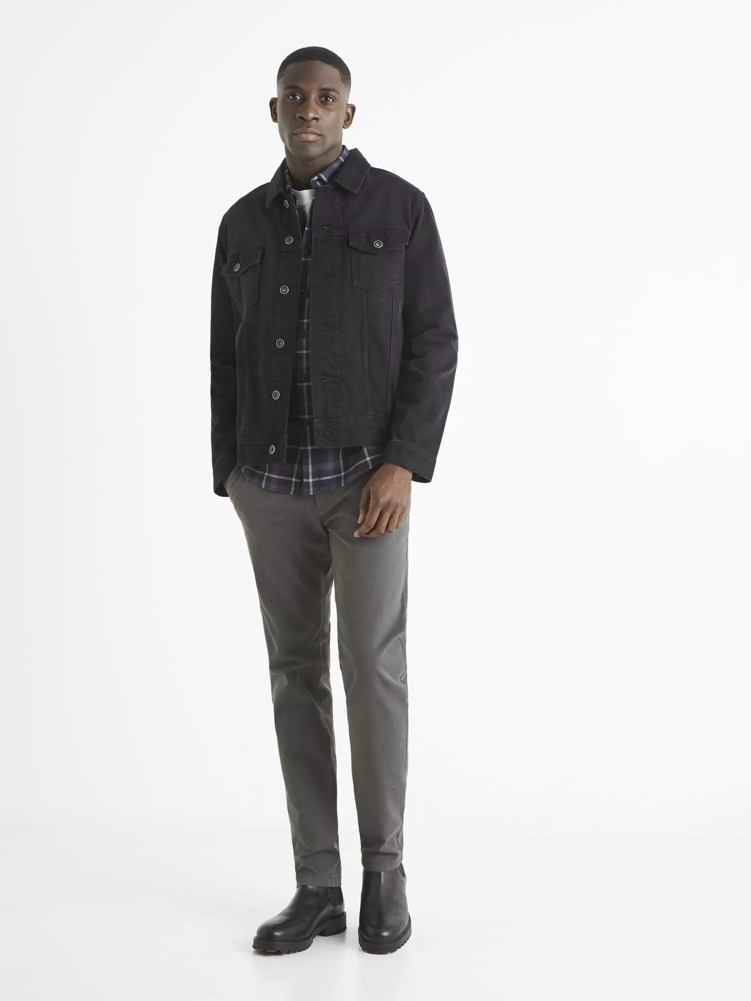 Nohavice chino slim bi-stretch (3) Nohavice chino slim bi-stretch (3)