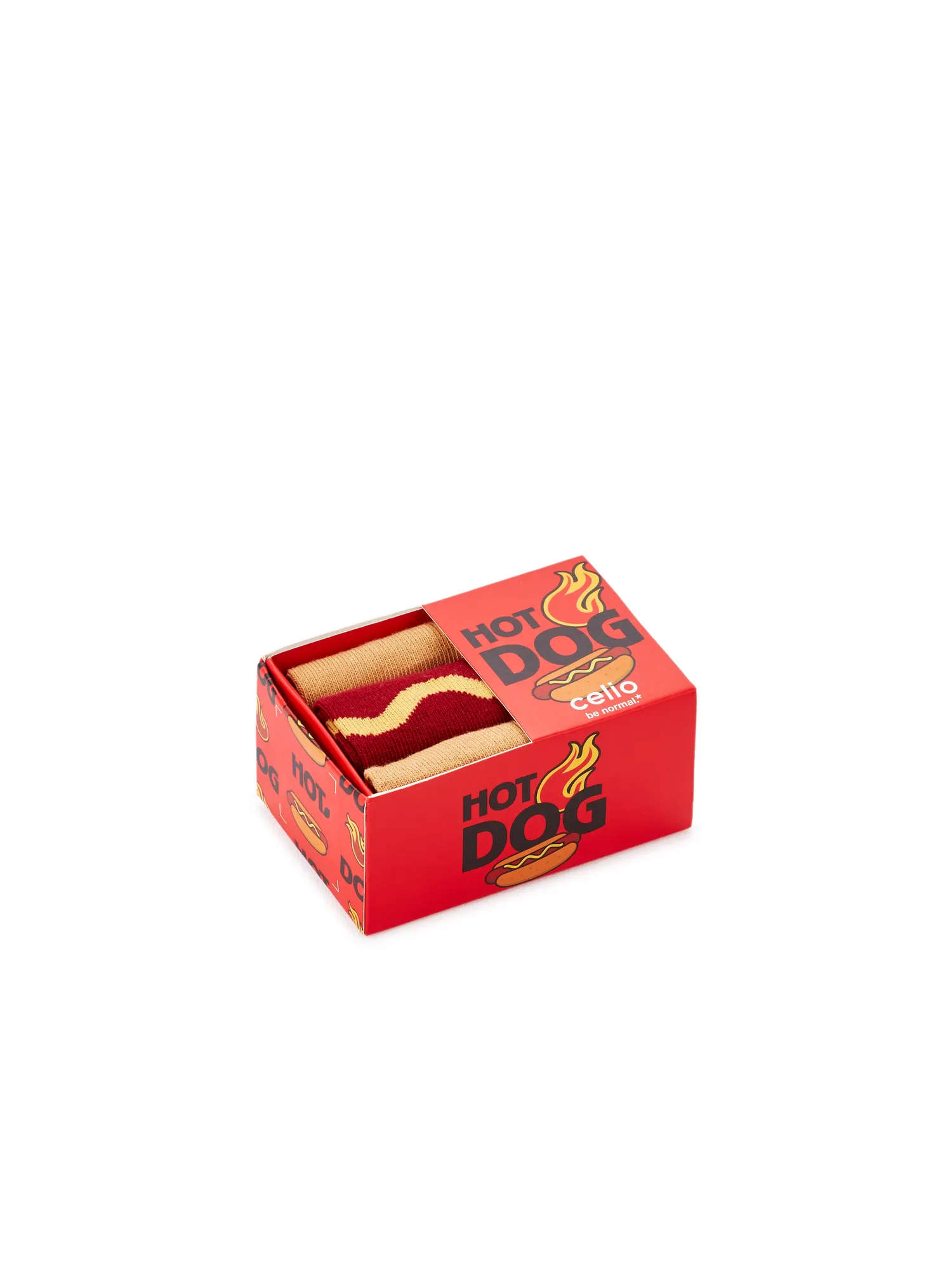 Darčekové balenie ponožiek Hotdog (3) Darčekové balenie ponožiek Hotdog (3)