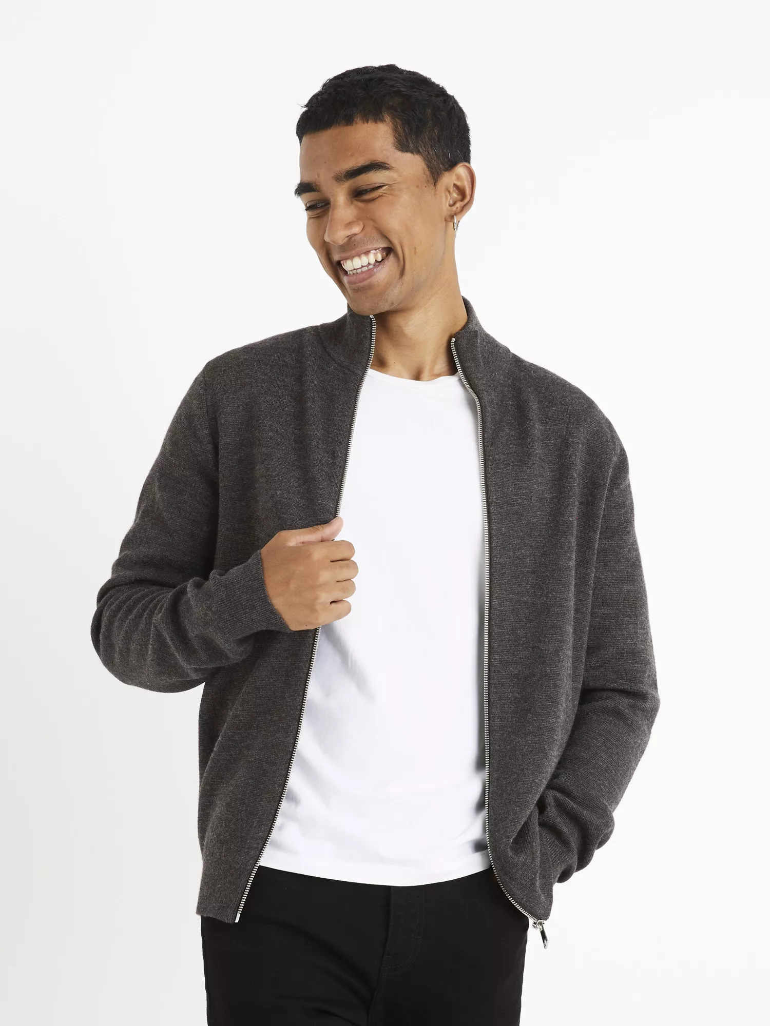 Merino sveter na zips Vemerizip (1) Merino sveter na zips Vemerizip (1)