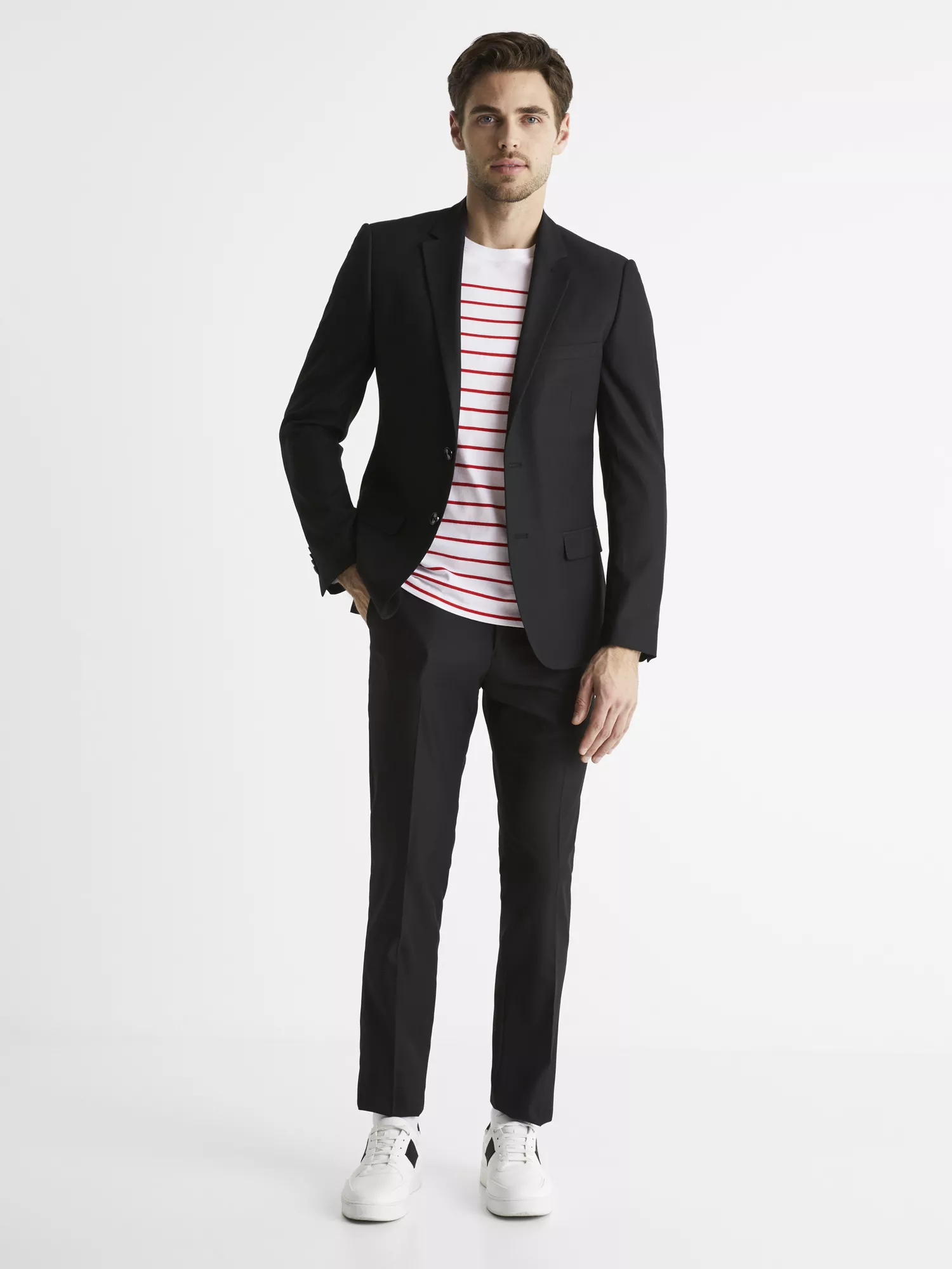 Nohavice Noamaury slim strih (8) Nohavice Noamaury slim strih (8)