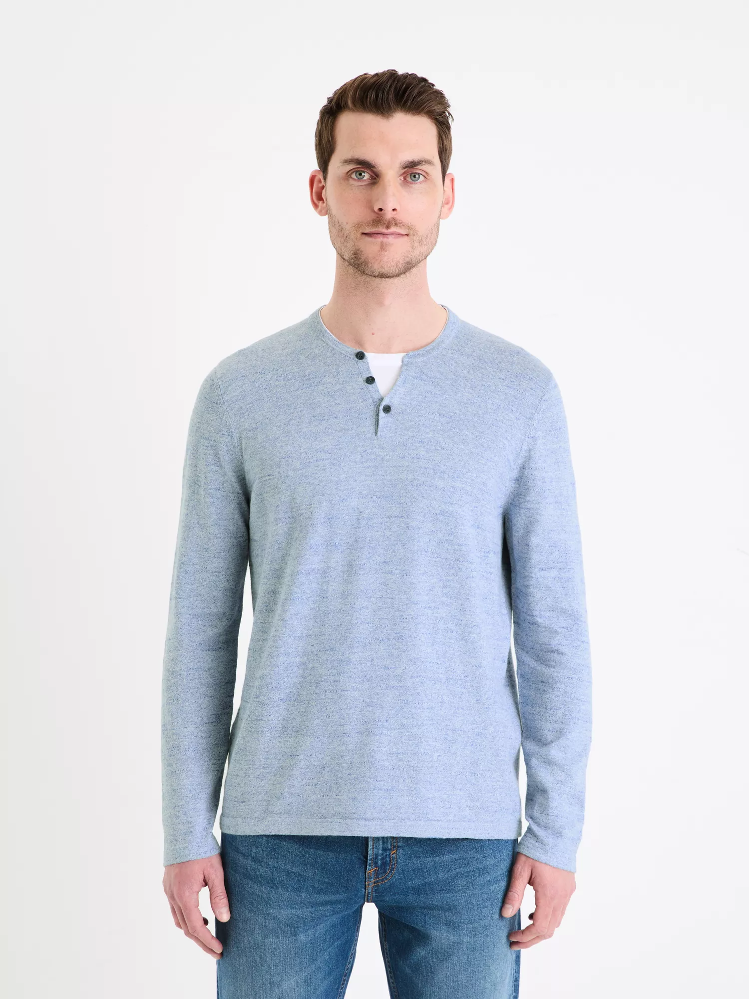Sveter henley Gelano (1) Sveter henley Gelano (1)
