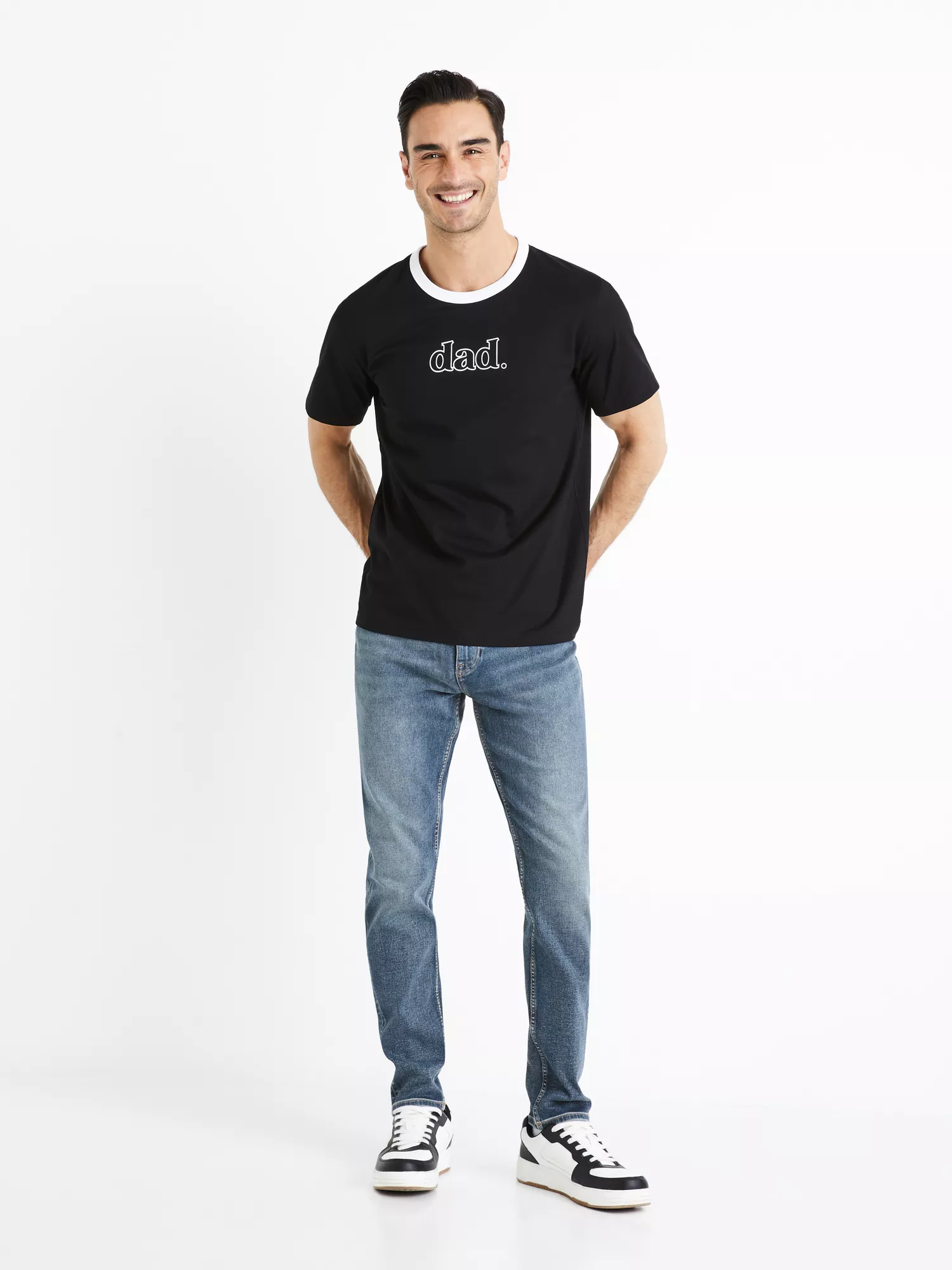 Džínsy C25 slim Foslim (4) Džínsy C25 slim Foslim (4)