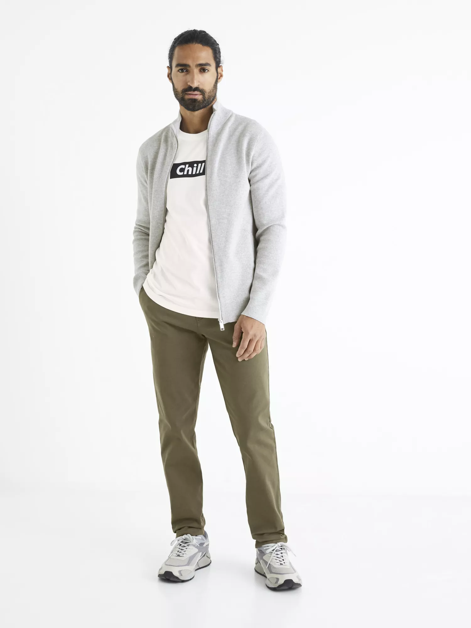 Nohavice skinny stretch chinos (3) Nohavice skinny stretch chinos (3)