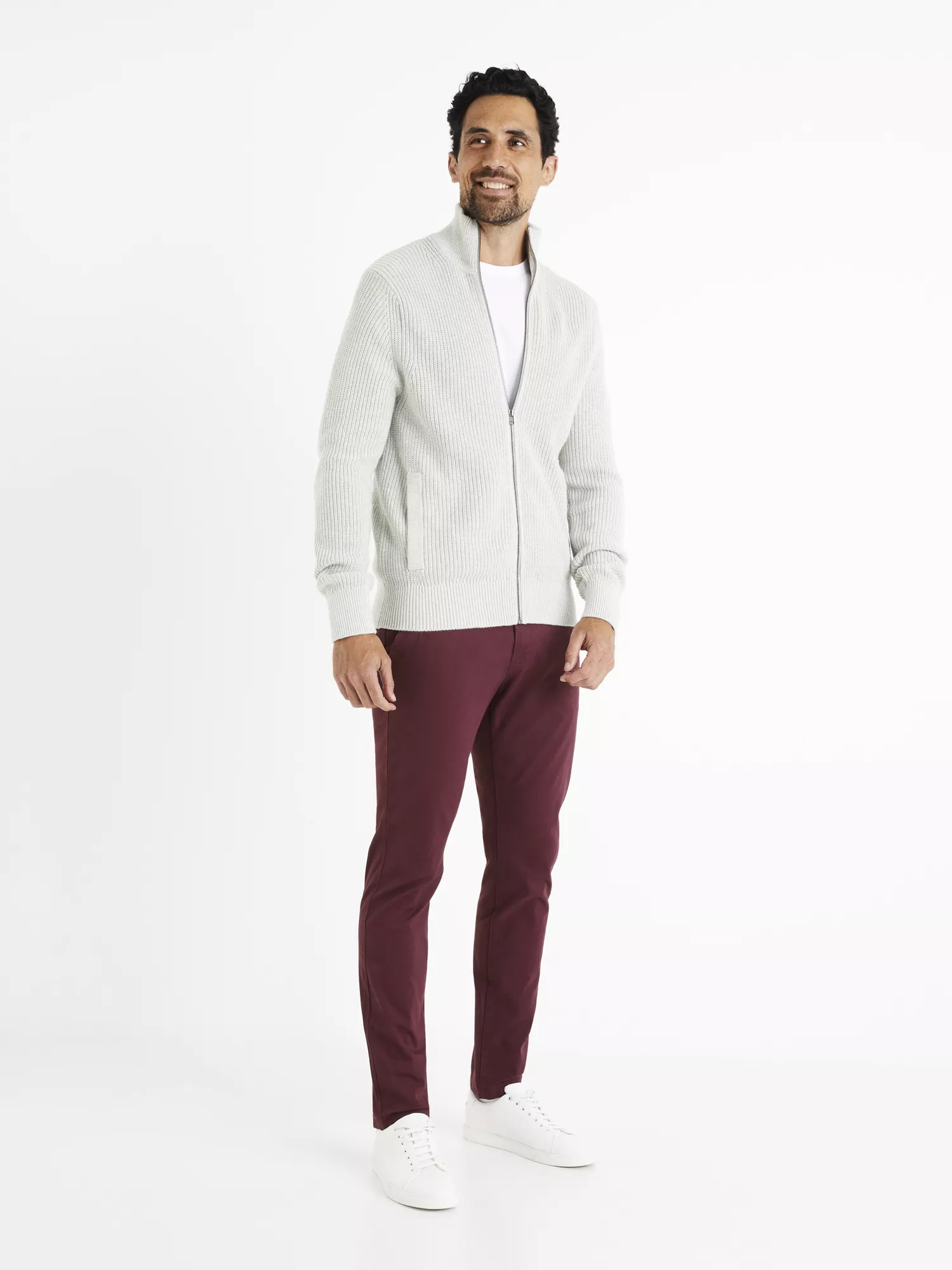 Nohavice chino slim Tocharles (4) Nohavice chino slim Tocharles (4)