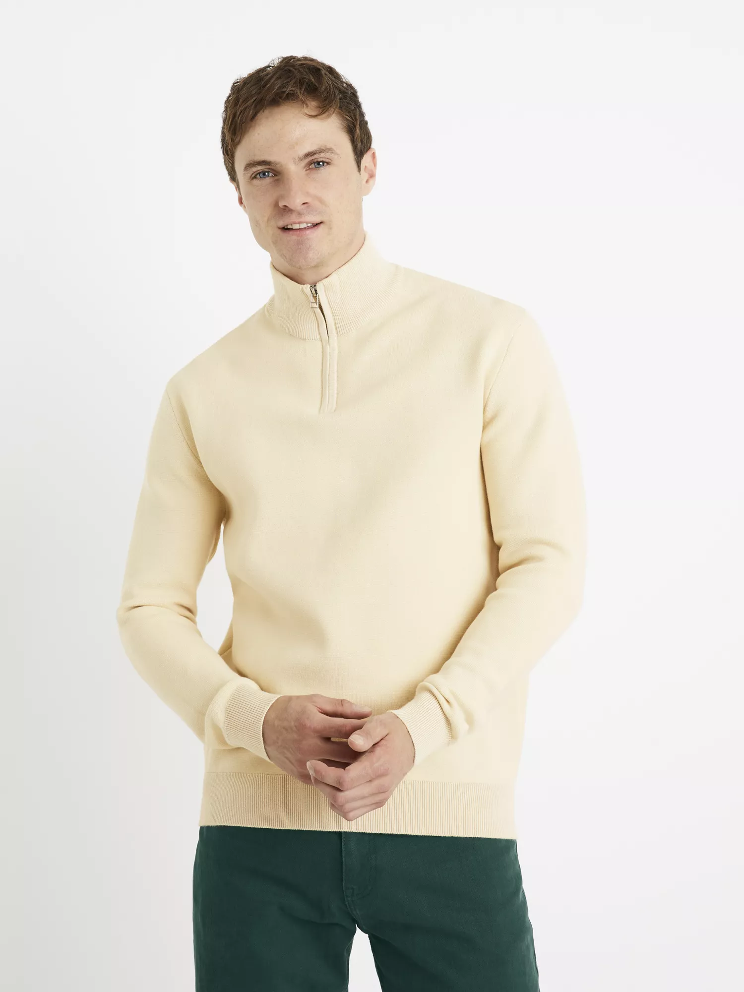 Sveter s golierom na zips Cehalfy (1) Sveter s golierom na zips Cehalfy (1)