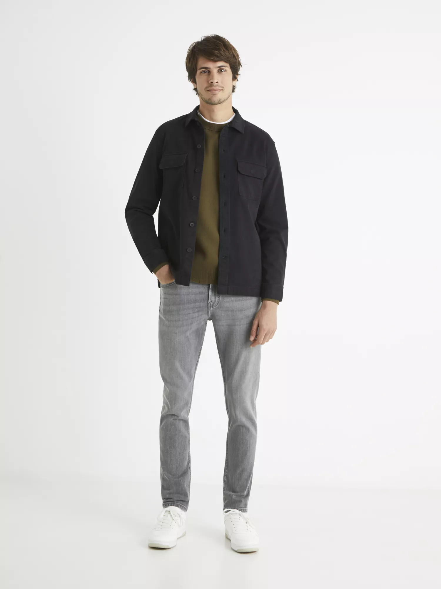 Džínsy C25 slim stretch (4) Džínsy C25 slim stretch (4)