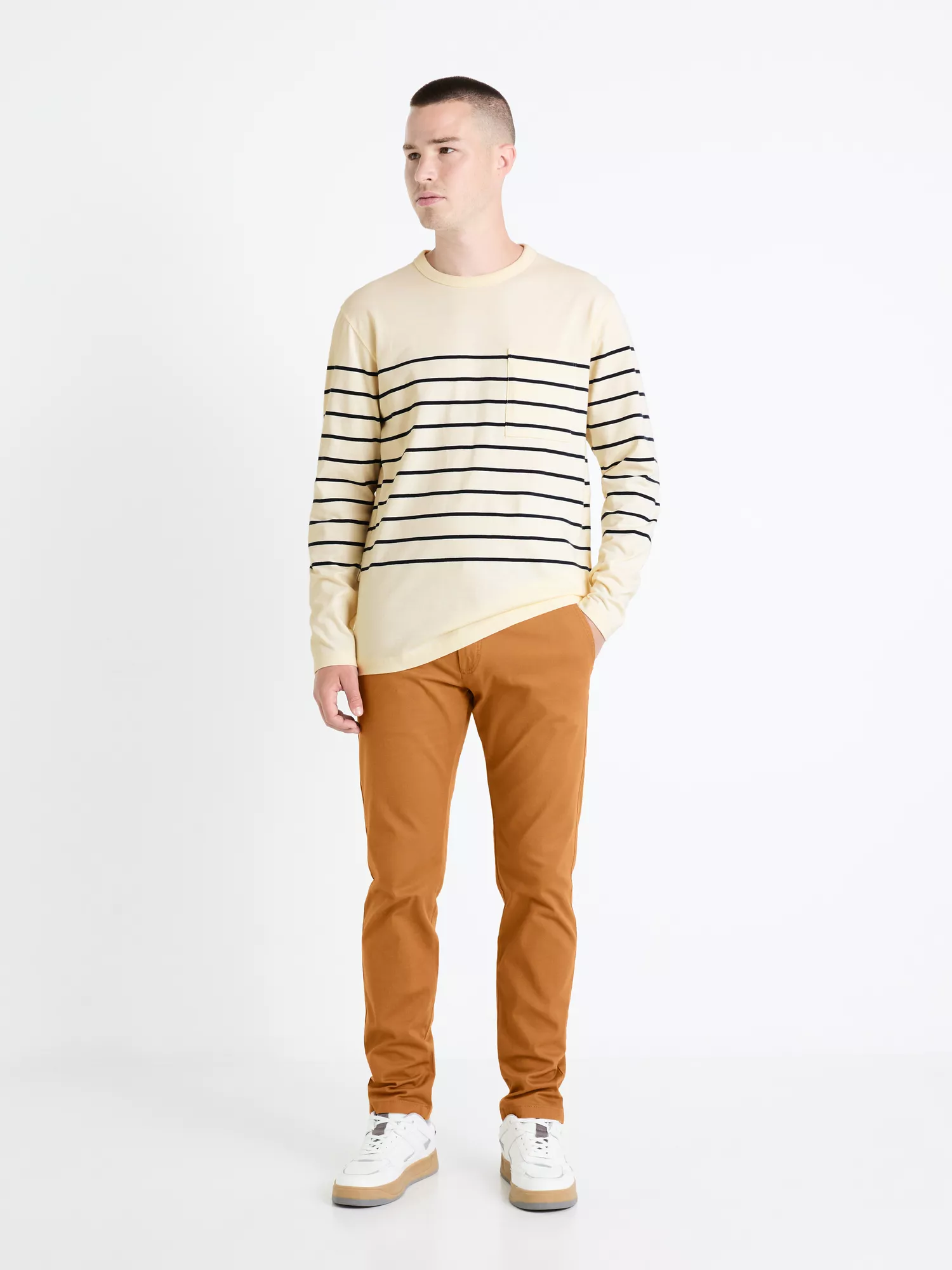 Nohavice chino slim Tocharles (2) Nohavice chino slim Tocharles (2)