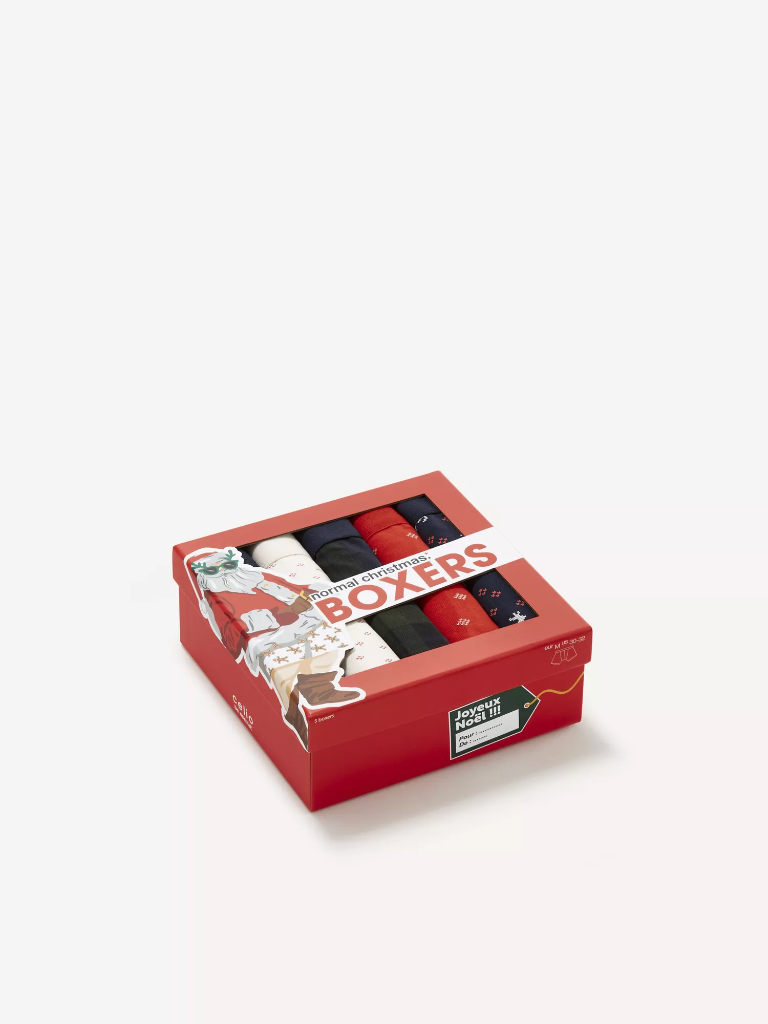 Boxerky vo vianočnom balení, 5ks (1) Boxerky vo vianočnom balení, 5ks (1)