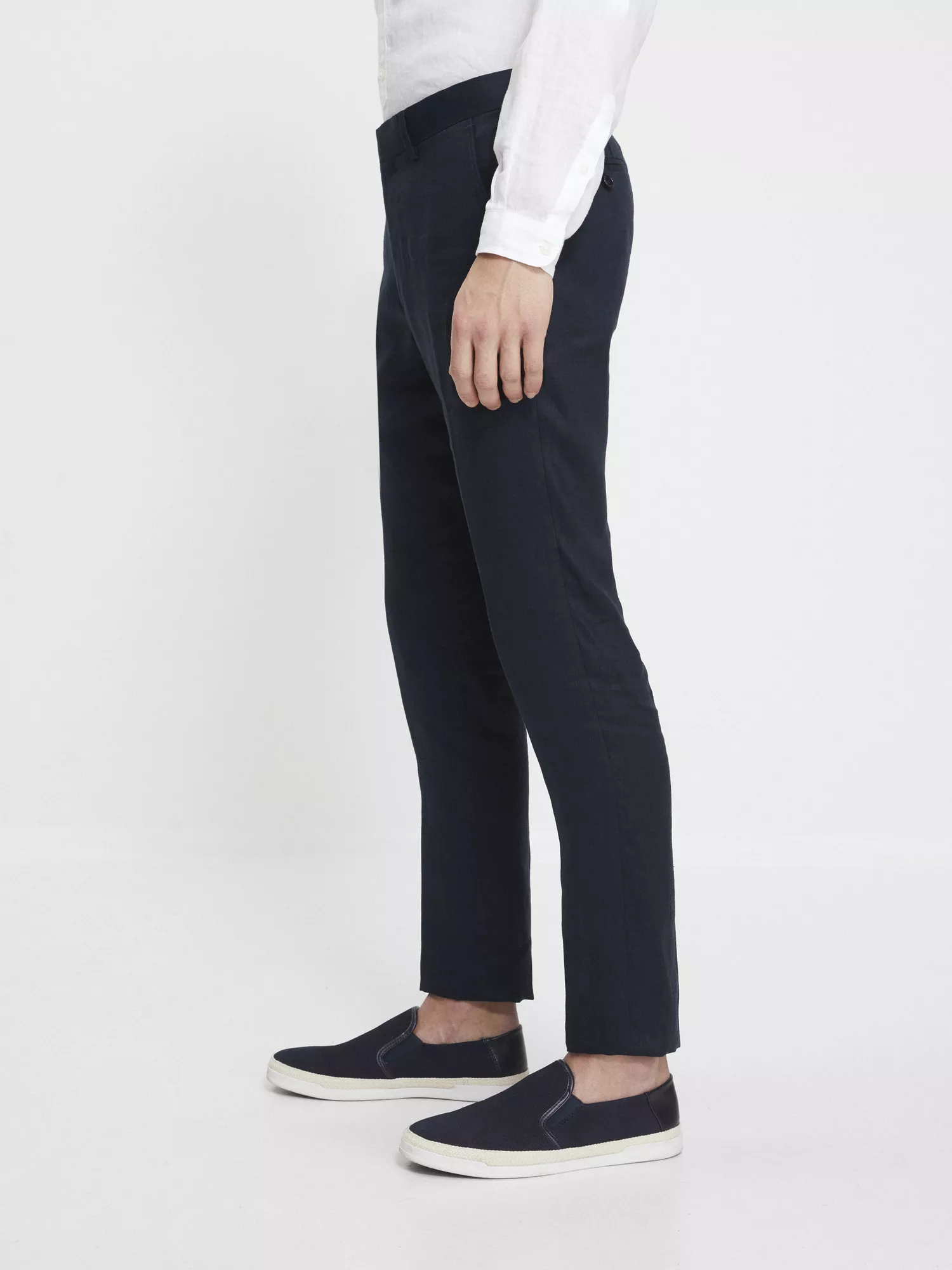 Ľanové nohavice Nonature slim (5) Ľanové nohavice Nonature slim (5)