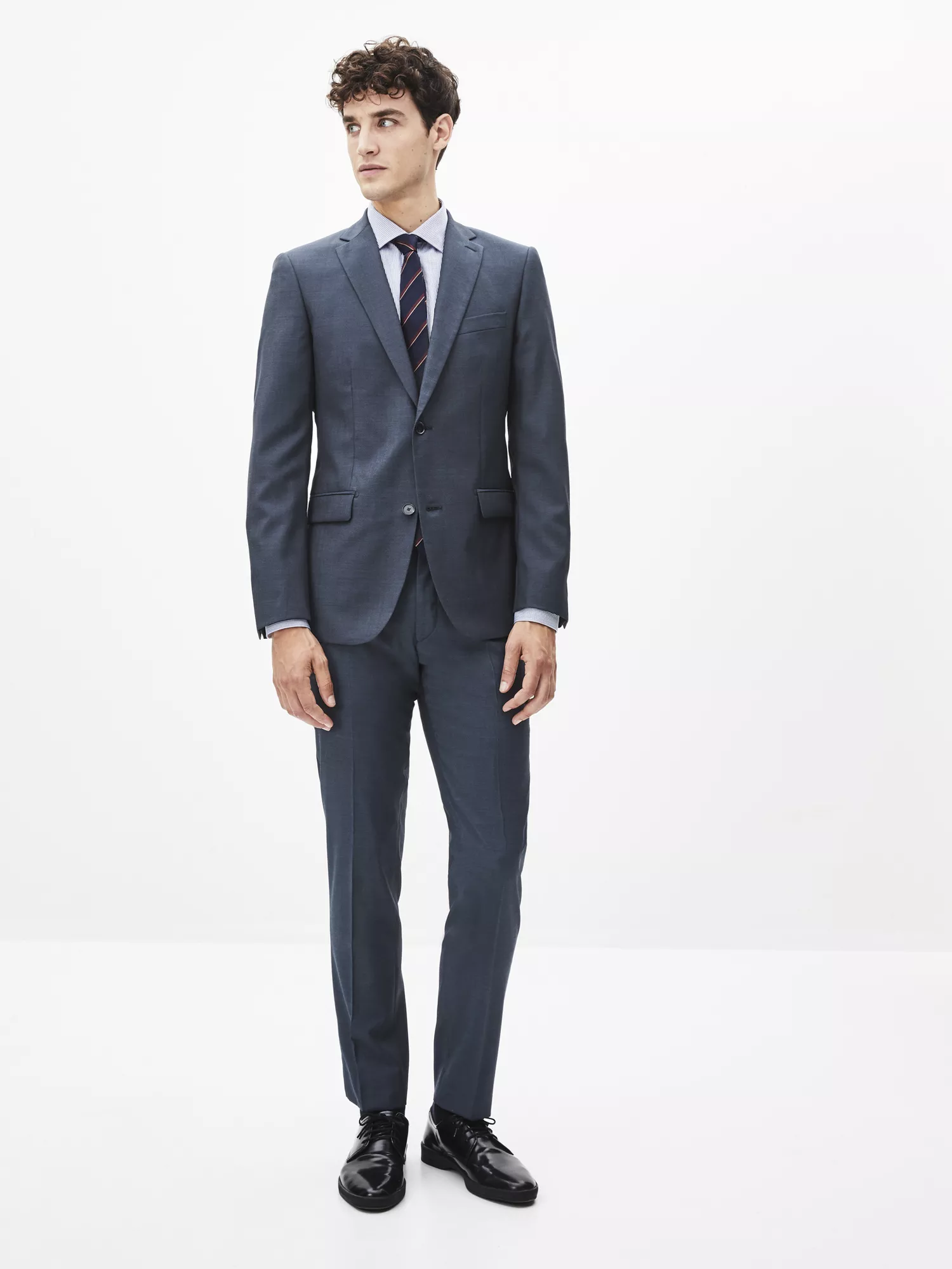 Pruhovaná košeľa Patrash slim fit (4) Pruhovaná košeľa Patrash slim fit (4)