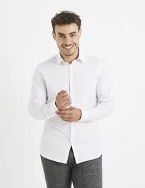 Košeľa Vaxavier strih extra slim