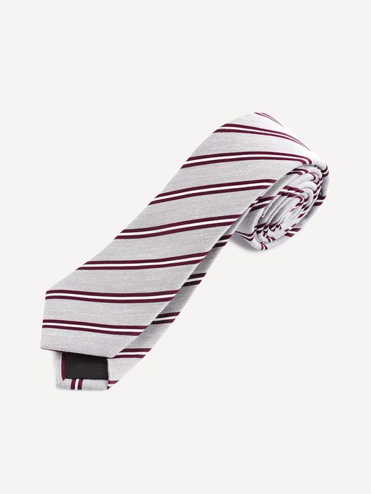 Hodvábna prúžkovaná kravata Tiekrayon
