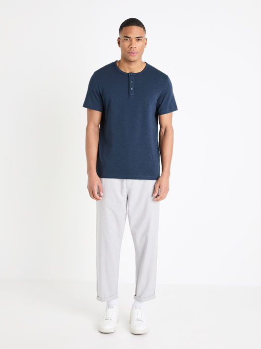 Tričko henley Genperle