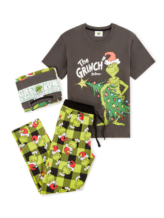 Darčekové balenie pyžama Grinch