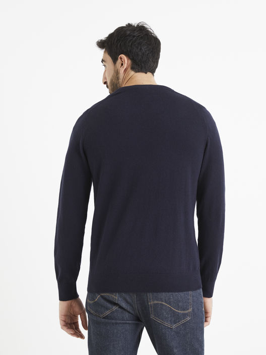 Hladký pletený sveter Veviflex