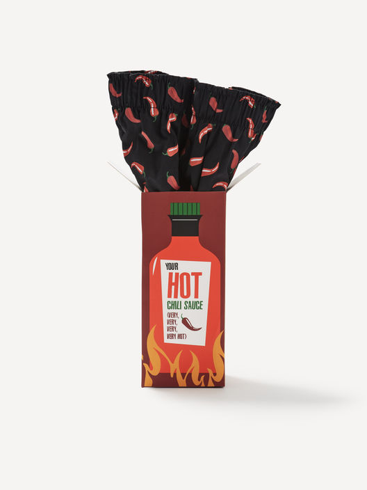 Darčekové balenie trenírok Hot chilli sauce