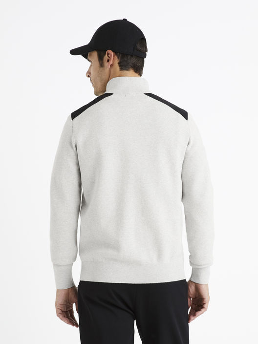 Sveter na zips Cemilano