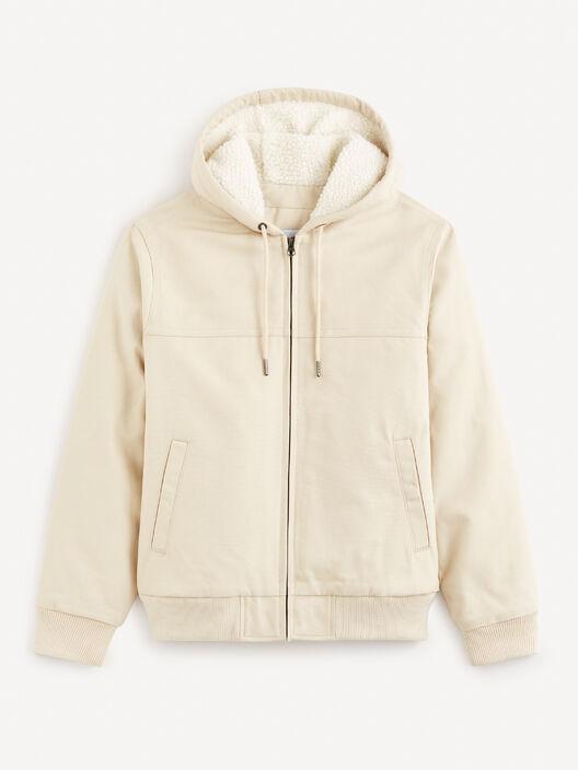 Bunda sherpa s kapucňou Fuhoodie