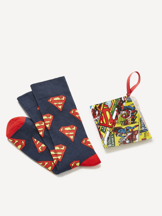 Ponožky Superman v darčekovom balení