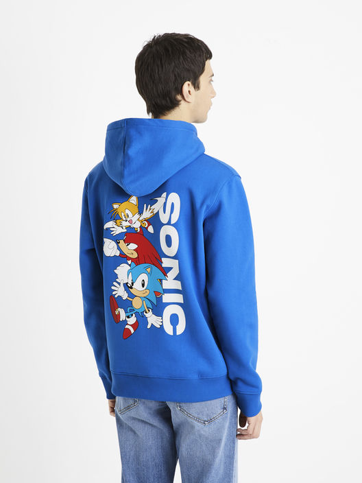 Mikina s kapucňou Sonic