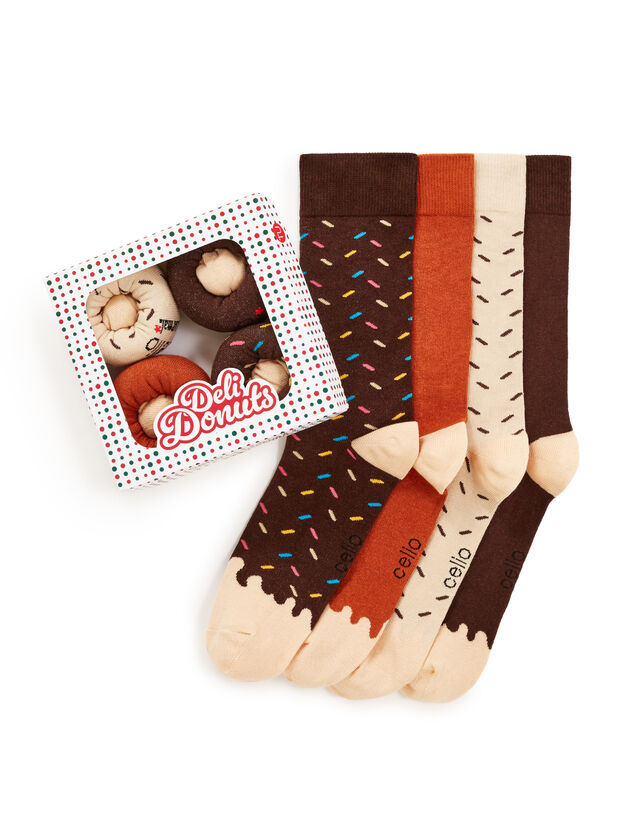 Darčekové balenie ponožiek Donuts Darčekové balenie ponožiek Donuts