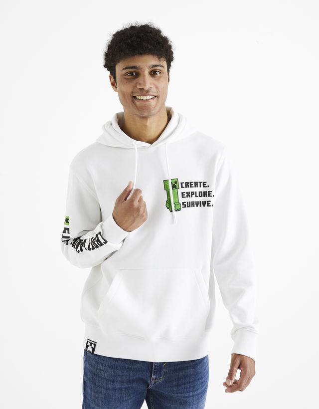 Mikina Minecraft s kapucňou Mikina Minecraft s kapucňou