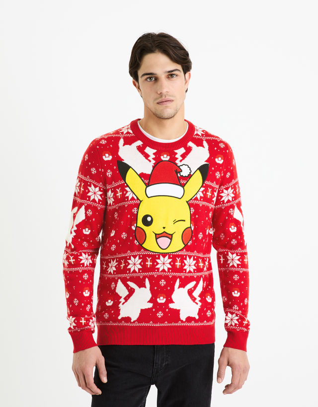 Vianočný sveter Pokémon
