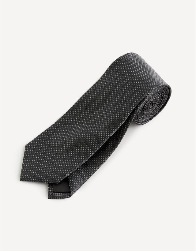 Hodvábna kravata Ristretto s odrážkou