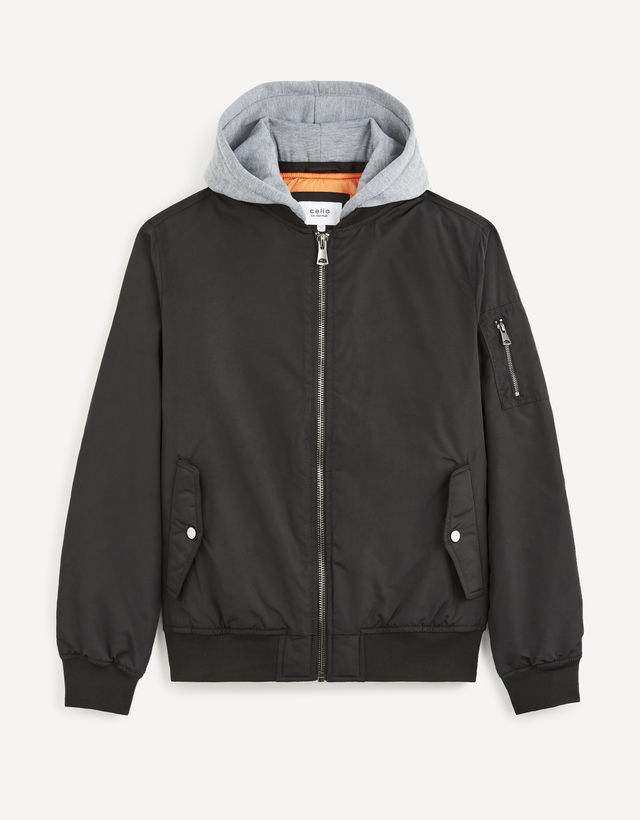 Bunda bomber s kapucňou Cujameshoo