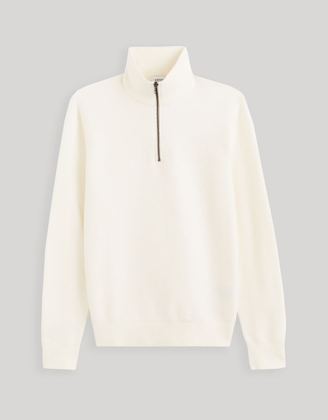 Sveter s golierom na zips Felinodek Sveter s golierom na zips Felinodek