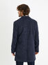 Kockovaný kabát Fubiaichek (2)
