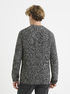 Pletený sveter Vemral melír (2)