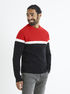 Farbený sveter s okruhlým výstrihom (1)