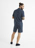 Krátke bavlnené pyžamo Biche (2)