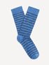 Pruhované ponožky Virage z bavlny Supima® (1)