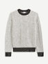 Pletený sveter Verybest so vzorom (4)
