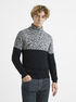 Pletený sveter Vegradee s rolákom (1)