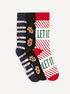 Ponožky v darčekovom balení, 3 páry (2)
