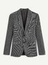Oblekové sako slim Cuyao (5)